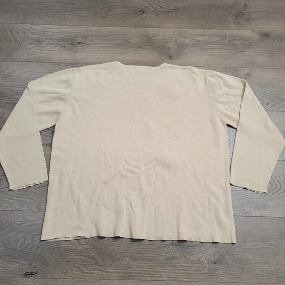 Banana Republic Sweater Men Extra Large Beige Classiccore Preppy Casual Academia - Picture 6 of 7